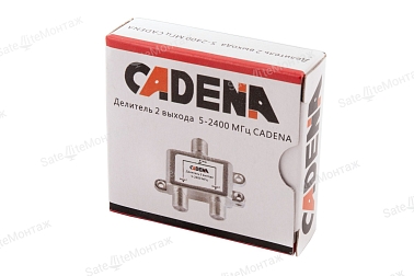 Делитель 2 выхода 5-2400 МГц CADENA